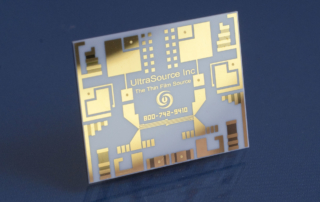 Thin film sample circuit with resistors