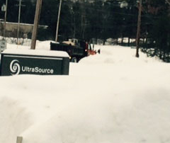 UltraSource facility in winter