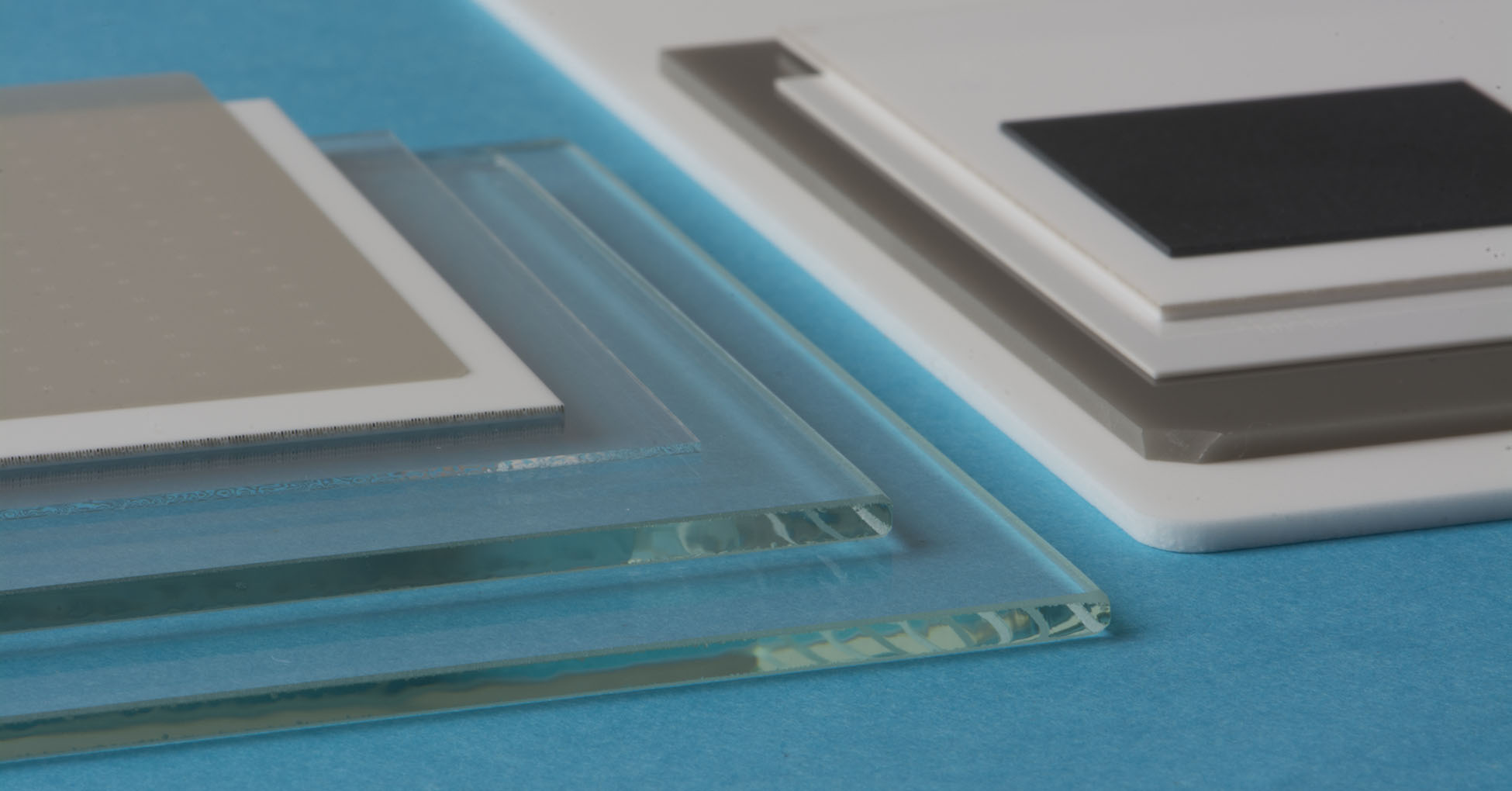 Various thin film substrate materials