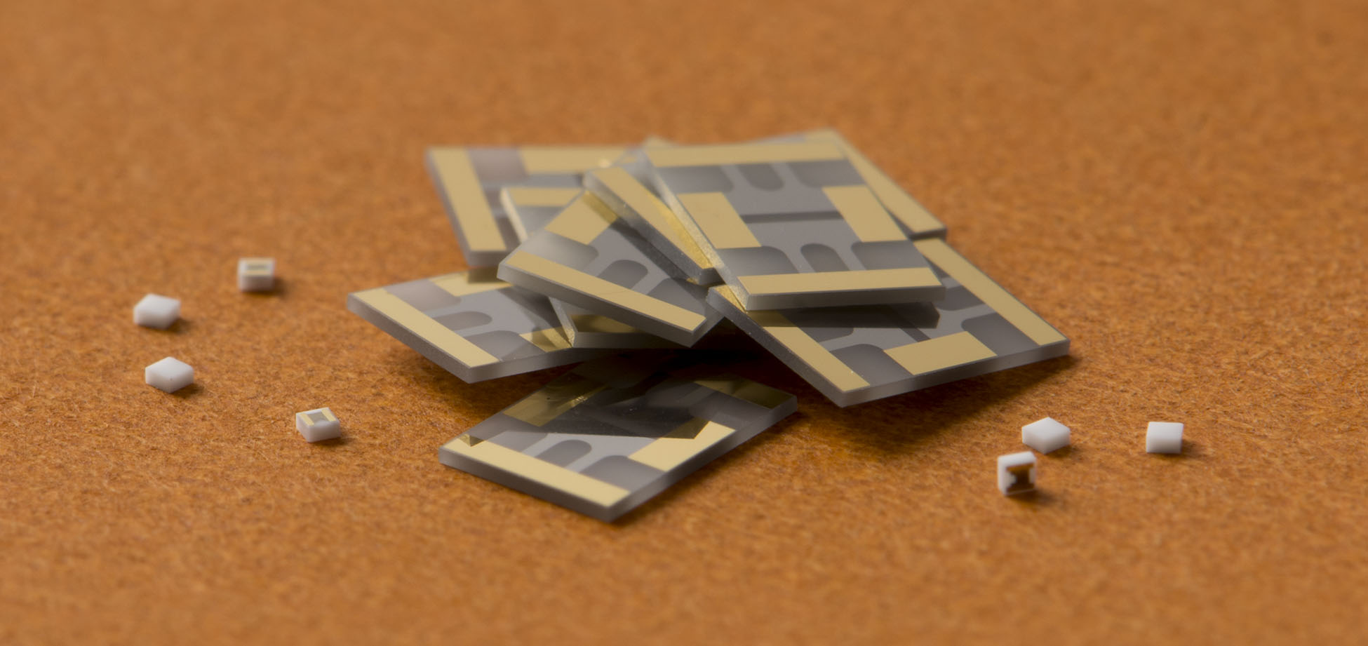 Thin film resistor samples